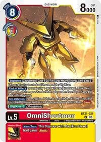 OmniShoutmon - World Convergence - Digimon Card Game card