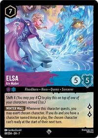 Elsa - Ice Maker - Archazia's Island - Disney Lorcana card