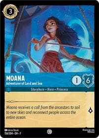 Moana - Adventurer of Land and Sea - Archazia's Island - Disney Lorcana card