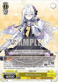 Shirasu Azusa - Blue Archive - Weiss Schwarz card