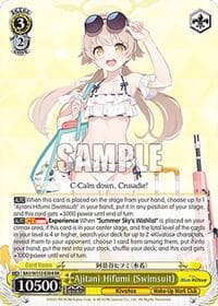 Ajitani Hifumi (Swimsuit) - Blue Archive - Weiss Schwarz card