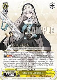 Utazumi Sakurako - Blue Archive - Weiss Schwarz card
