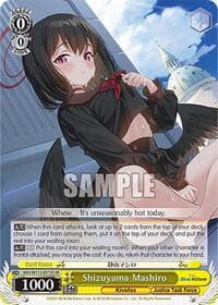Shizuyama Mashiro (SR) - Blue Archive - Weiss Schwarz card