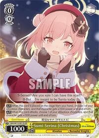 Sumi Serina (Christmas) (SR) - Blue Archive - Weiss Schwarz card