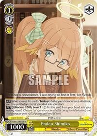 Endou Shimiko (SR) - Blue Archive - Weiss Schwarz card