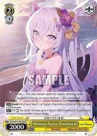 Shirasu Azusa (Swimsuit) (SR) - Blue Archive - Weiss Schwarz card