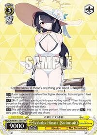 Wakaba Hinata (Swimsuit) - Blue Archive - Weiss Schwarz card