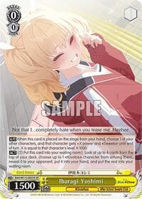 Ibaragi Yoshimi (SR) - Blue Archive - Weiss Schwarz card