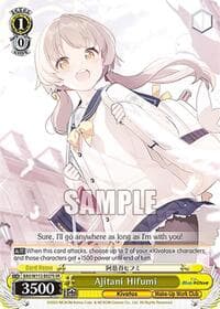 Ajitani Hifumi (SR) - Blue Archive - Weiss Schwarz card