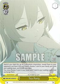 Tea Party - Blue Archive - Weiss Schwarz card