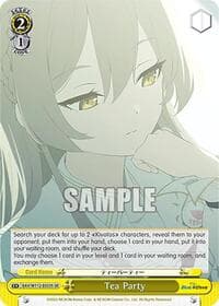 Tea Party (SR) - Blue Archive - Weiss Schwarz card