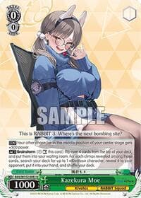 Kazekura Moe - Blue Archive - Weiss Schwarz card