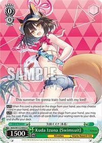 Kuda Izuna (Swimsuit) - Blue Archive - Weiss Schwarz card