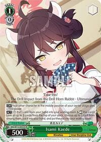 Isami Kaede (SR) - Blue Archive - Weiss Schwarz card