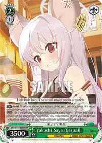 Yakushi Saya (Casual) (SR) - Blue Archive - Weiss Schwarz card