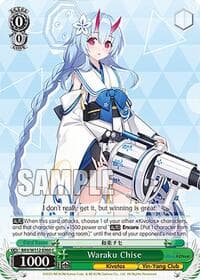 Waraku Chise - Blue Archive - Weiss Schwarz card