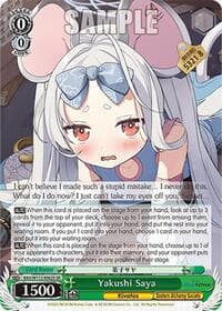 Yakushi Saya (SR) - Blue Archive - Weiss Schwarz card