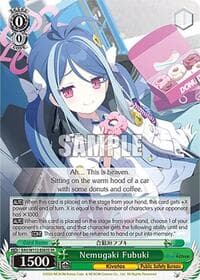 Nemugaki Fubuki (SR) - Blue Archive - Weiss Schwarz card
