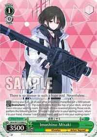 Imashino Misaki - Blue Archive - Weiss Schwarz card