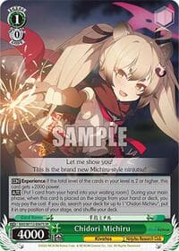 Chidori Michiru (SR) - Blue Archive - Weiss Schwarz card