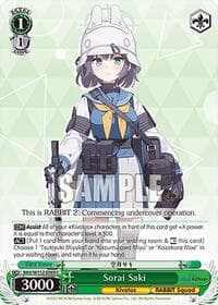 Sorai Saki - Blue Archive - Weiss Schwarz card