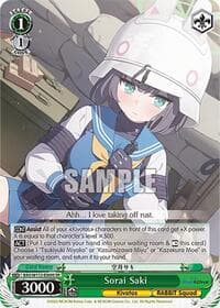 Sorai Saki (SR) - Blue Archive - Weiss Schwarz card