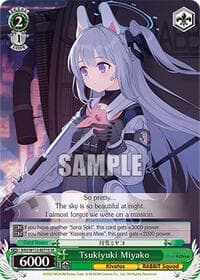 Tsukiyuki Miyako (SR) - Blue Archive - Weiss Schwarz card