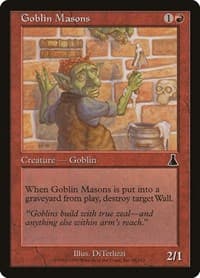 Goblin Masons - Urza's Destiny - Magic: The Gathering card