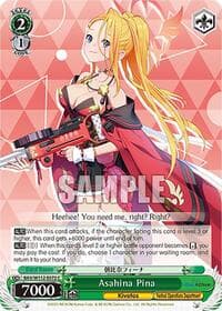 Asahina Pina - Blue Archive - Weiss Schwarz card