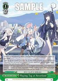 Playing Tag at Neverland - Blue Archive - Weiss Schwarz card