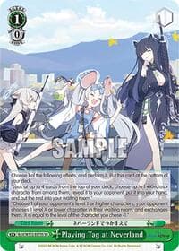 Playing Tag at Neverland (SR) - Blue Archive - Weiss Schwarz card