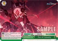 Fox of Calamity (RRR) - Blue Archive - Weiss Schwarz card