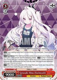 Sorasaki Hina (Swimsuit) - Blue Archive - Weiss Schwarz card