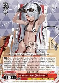 Shiromi Iori (Swimsuit) - Blue Archive - Weiss Schwarz card