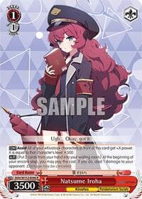 Natsume Iroha - Blue Archive - Weiss Schwarz card