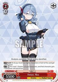 Amau Ako - Blue Archive - Weiss Schwarz card