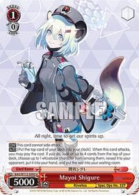Mayoi Shigure - Blue Archive - Weiss Schwarz card