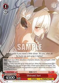 Shiromi Iori (SR) - Blue Archive - Weiss Schwarz card