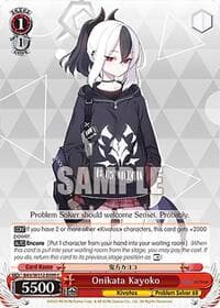 Onikata Kayoko - Blue Archive - Weiss Schwarz card