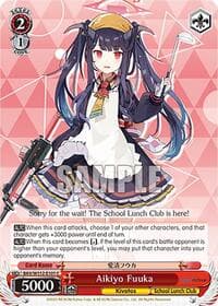 Aikiyo Fuuka - Blue Archive - Weiss Schwarz card