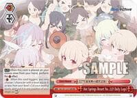 Hot Springs Resort No. 227 Daily Logs! (RRR) - Blue Archive - Weiss Schwarz card