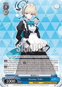 Asuma Toki - Blue Archive - Weiss Schwarz card