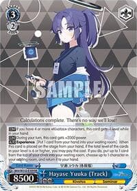 Hayase Yuuka (Track) - Blue Archive - Weiss Schwarz card