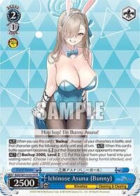 Ichinose Asuna (Bunny) - Blue Archive - Weiss Schwarz card