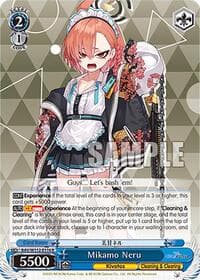 Mikamo Neru - Blue Archive - Weiss Schwarz card