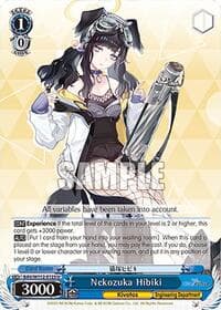 Nekozuka Hibiki - Blue Archive - Weiss Schwarz card