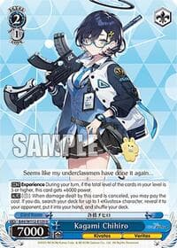 Kagami Chihiro - Blue Archive - Weiss Schwarz card