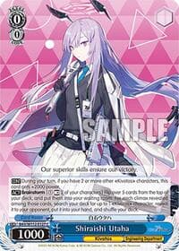 Shiraishi Utaha - Blue Archive - Weiss Schwarz card