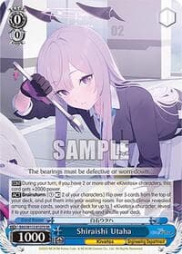 Shiraishi Utaha (SR) - Blue Archive - Weiss Schwarz card