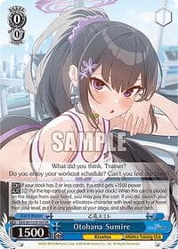 Otohana Sumire (SR) - Blue Archive - Weiss Schwarz card